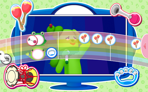 リズム遊び　赤ちゃん幼児子供向けの音楽知育リズムゲームアプリ